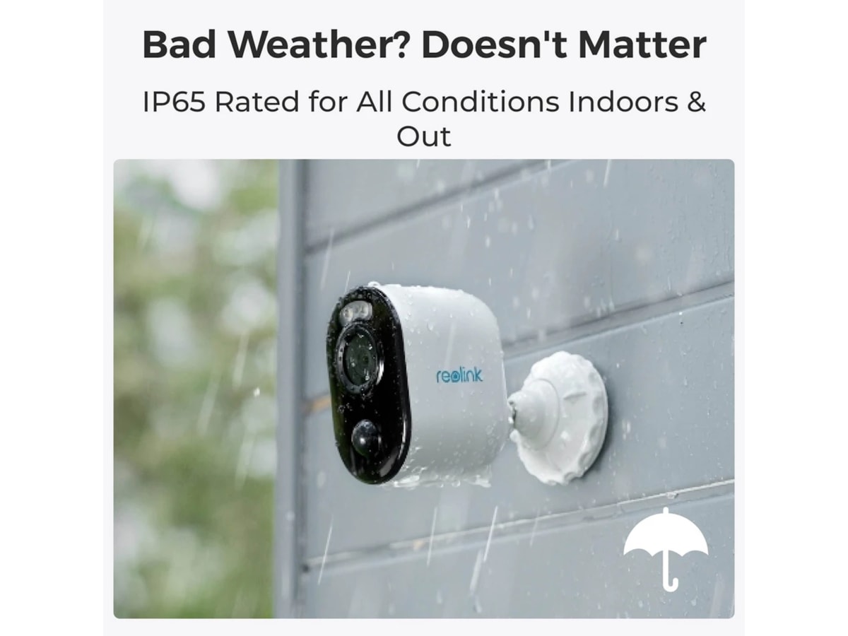 Reolink Home Hub med 2x B310 overvåkningskamera Overvåkningskameraer