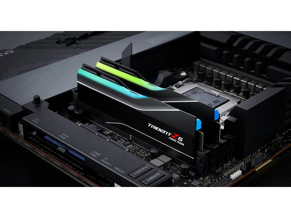 G.Skill Trident Z5 NEO 6000Mhz DDR5 64GB RGB (sort) Minnebrikker