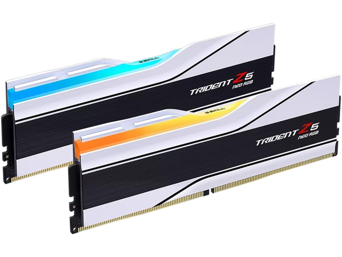 G.Skill Trident Z5 NEO 6000Mhz DDR5 64GB RGB (hvit) Minnebrikker