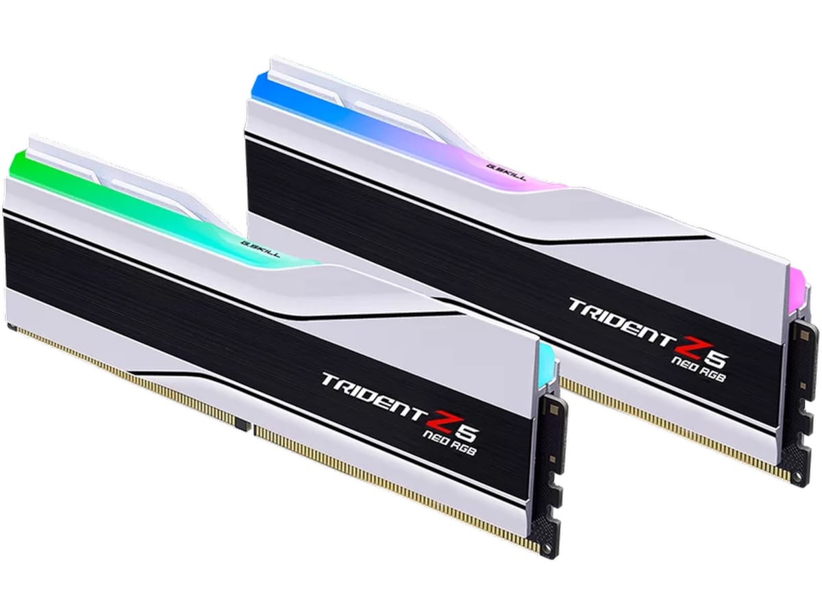 G.Skill Trident Z5 NEO 6000Mhz DDR5 64GB RGB (hvit) Minnebrikker
