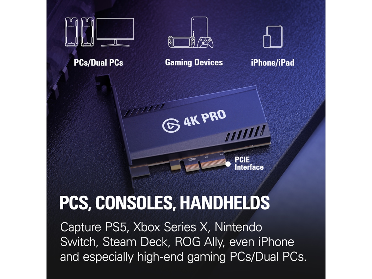 Elgato Game Capture 4K Pro Capture & streaming