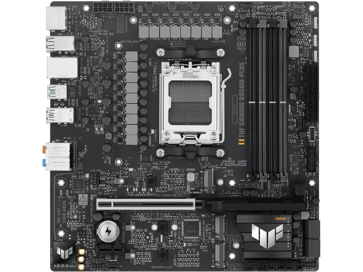 ASUS TUF GAMING B850M-PLUS Hovedkort AMD Socket