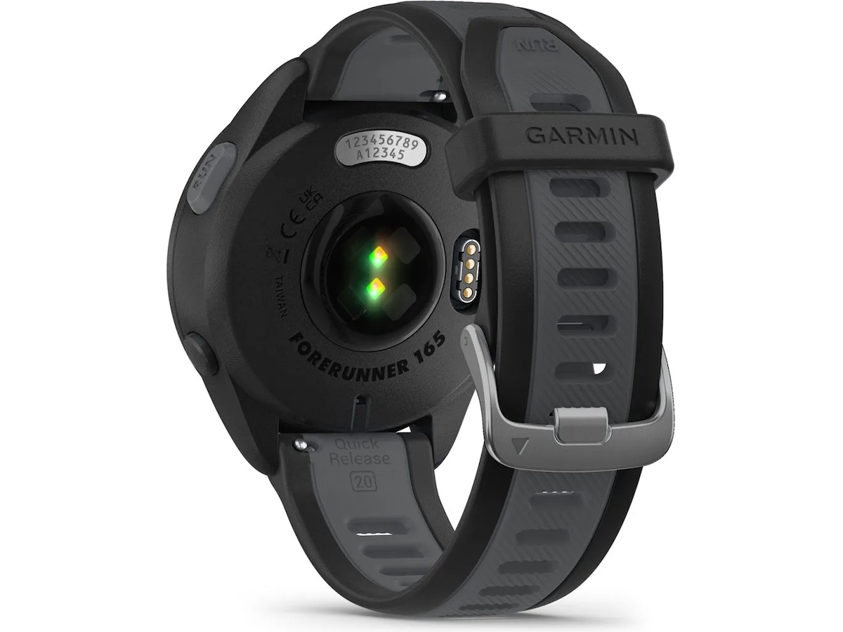 Garmin Forerunner 165 Music 43mm GPS (sort/skifergrå) Smartklokker
