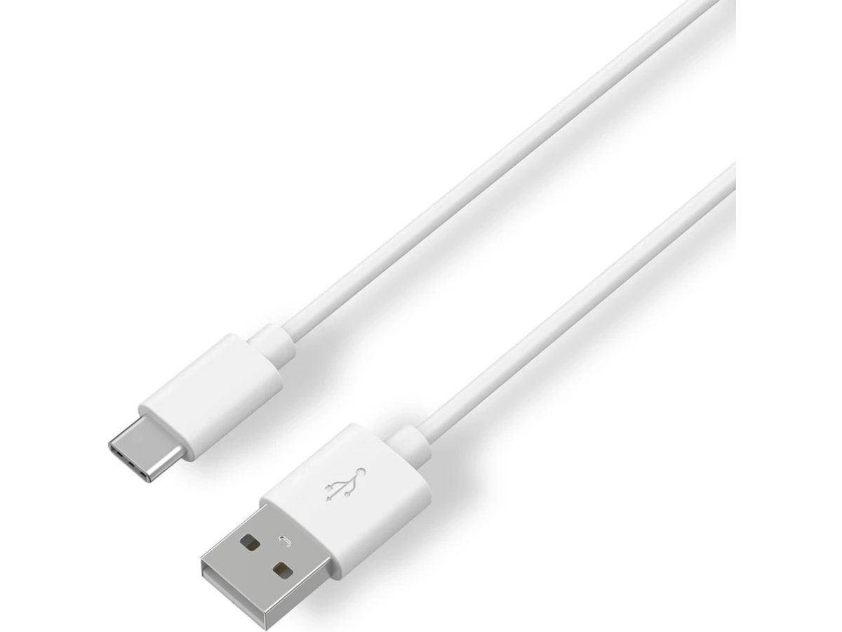 Andersson USB-A til USB-C kabel 2m (hvit) USB-kabler