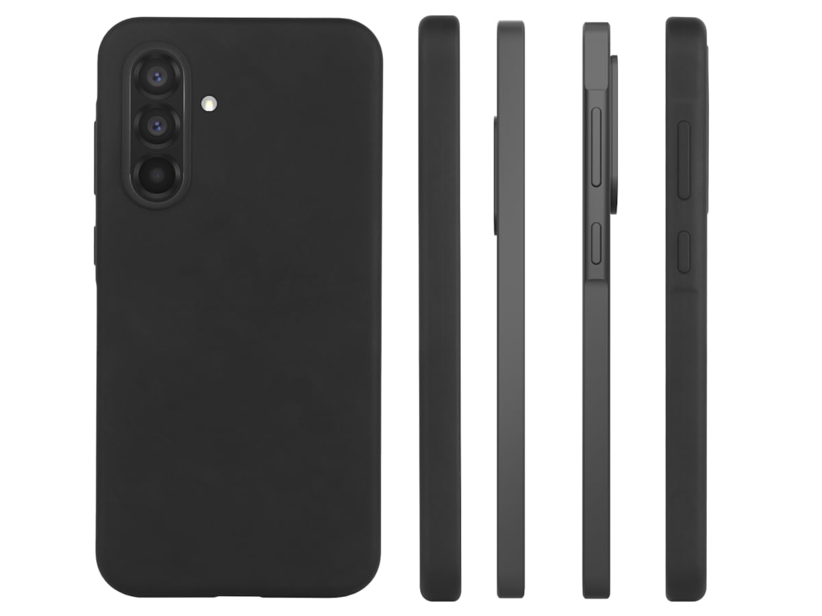 iiglo Galaxy A36 Silikondeksel (sort) Mobildeksel
