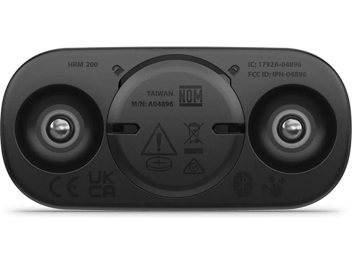 Garmin HRM 200, M-XL (sort) Pulsmålere