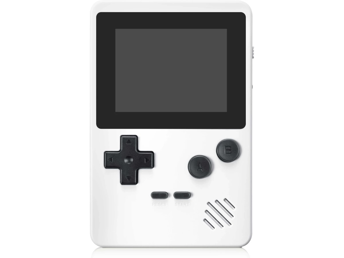 Gaming Tech CT-885 8-bit portabel spillkonsoll (hvit) Håndholdte spillkonsoller
