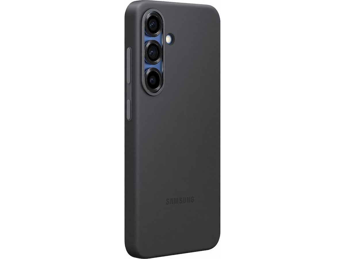 Samsung Galaxy S25 Silikondeksel (sort) Mobildeksel