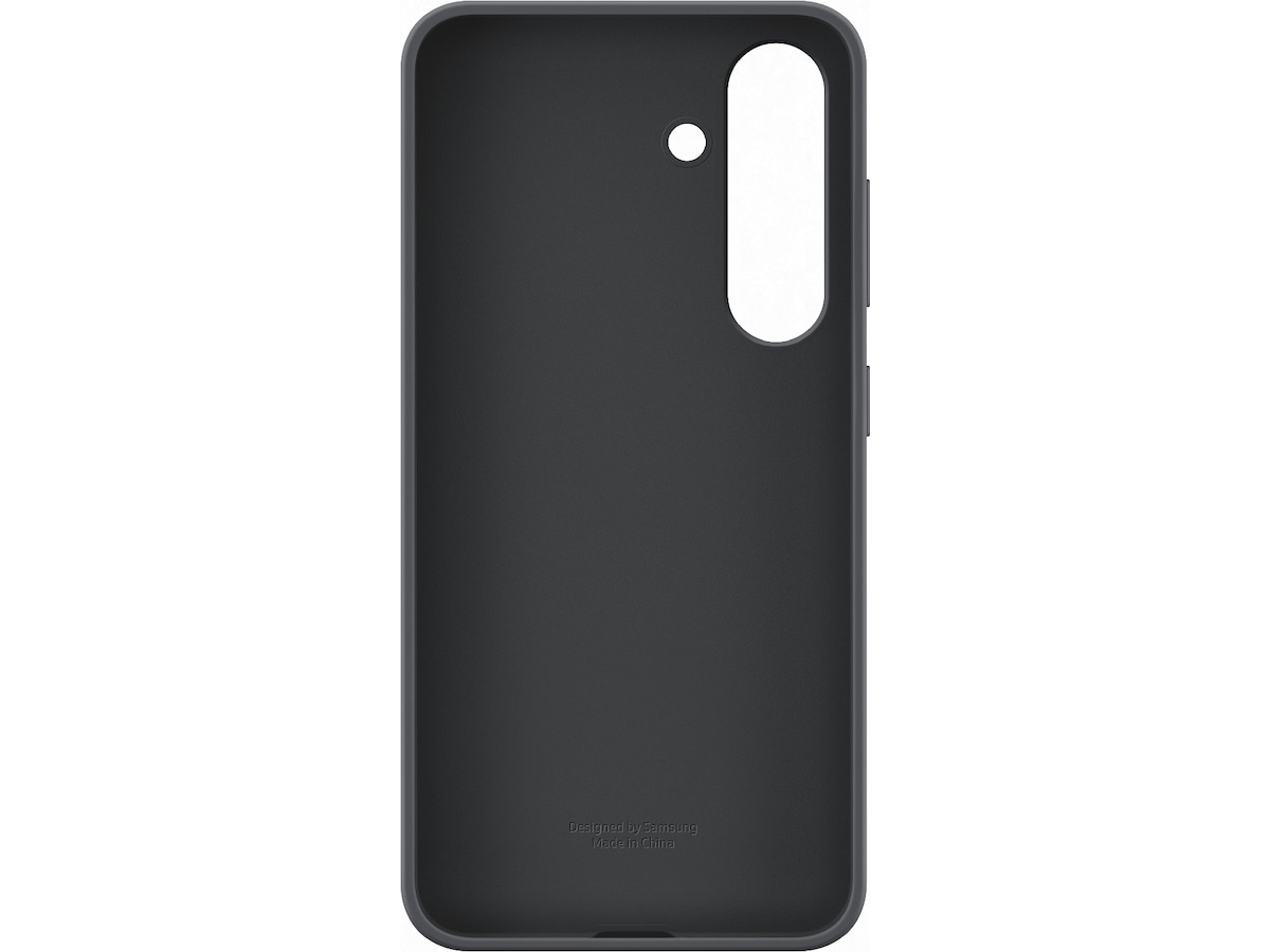 Samsung Galaxy S25 Silikondeksel (sort) Mobildeksel
