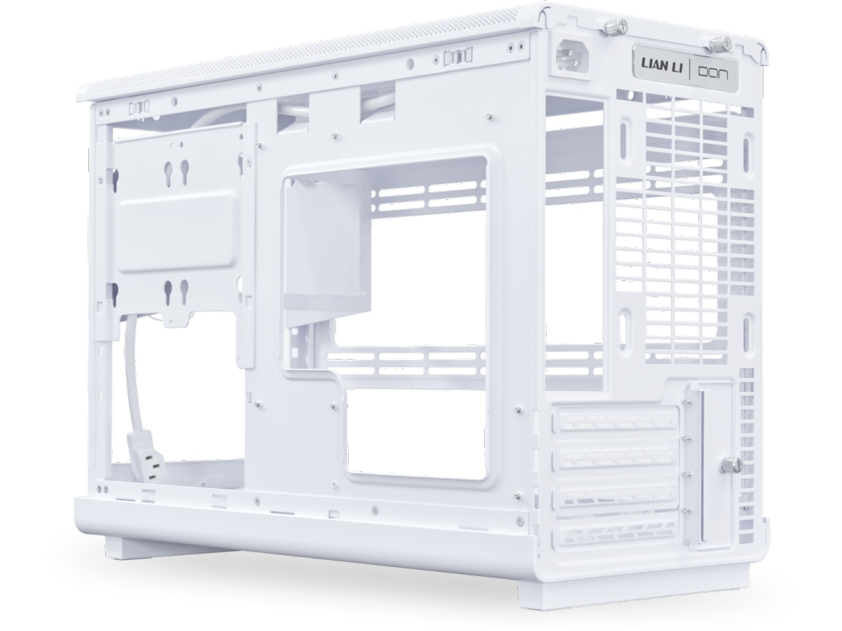 Lian Li A3- mATX-WD (hvit/beech) Midi tower