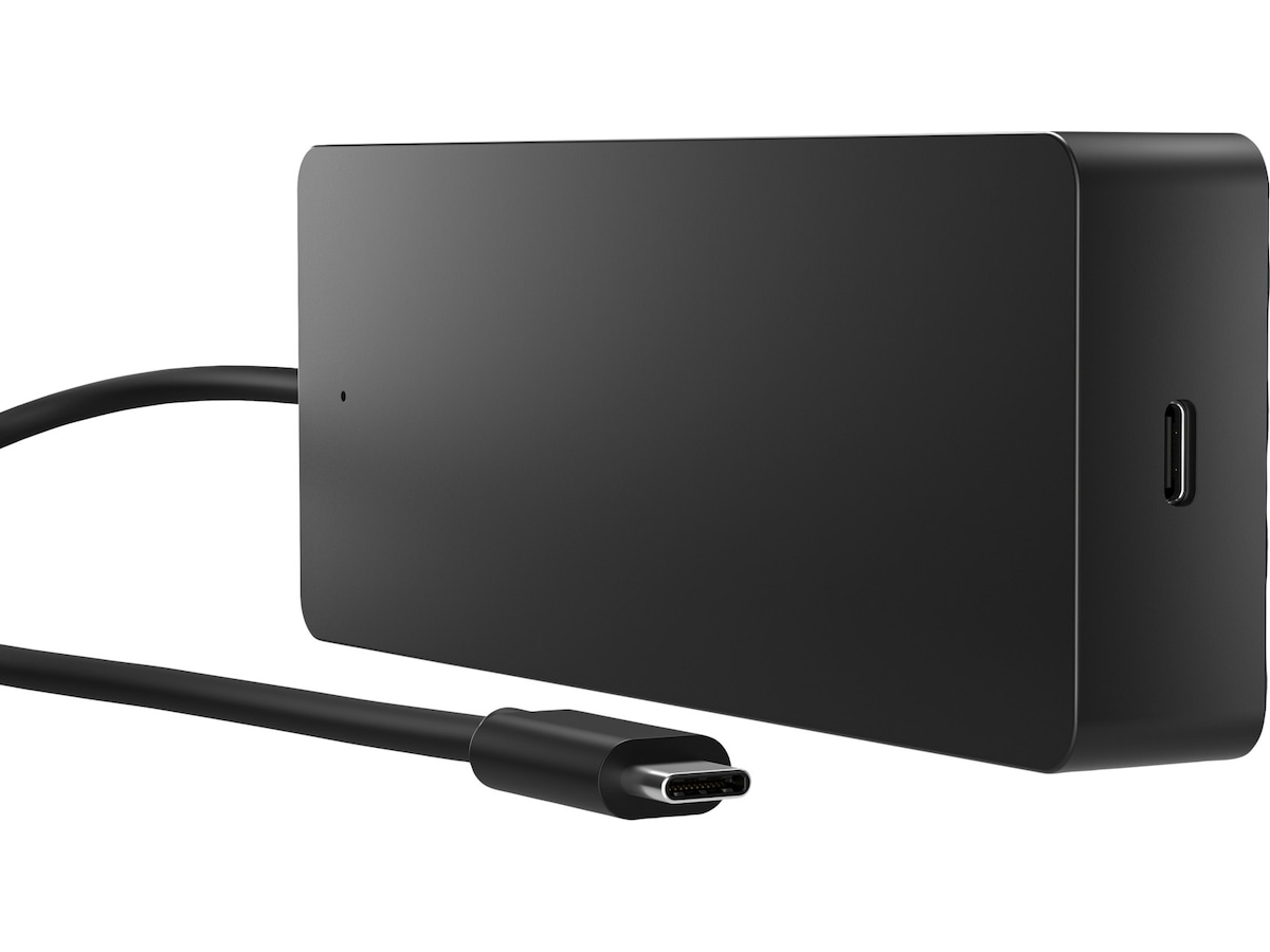 HP Universal USB-C Multiport Hub (sort) Dockingstasjon & USB-HUB
