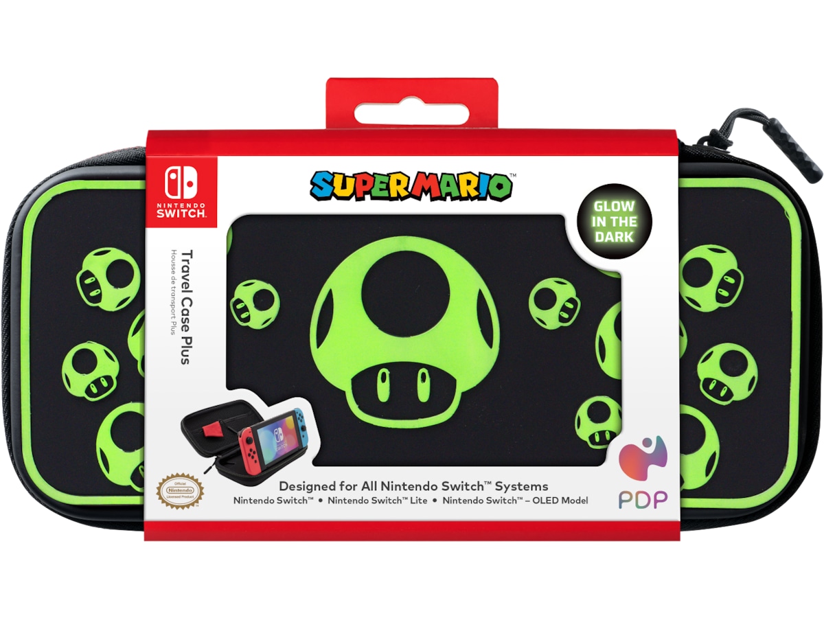 PDP NSW Travel Case Plus GLOW (1Up) Tilbehør til spillkonsoller