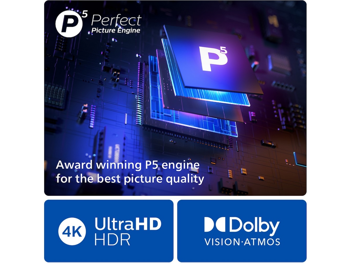 Philips 65" "The One" 4K UHD Smart TV Ambilight 65PUS8949 -B-Grade Demo TV/projektor