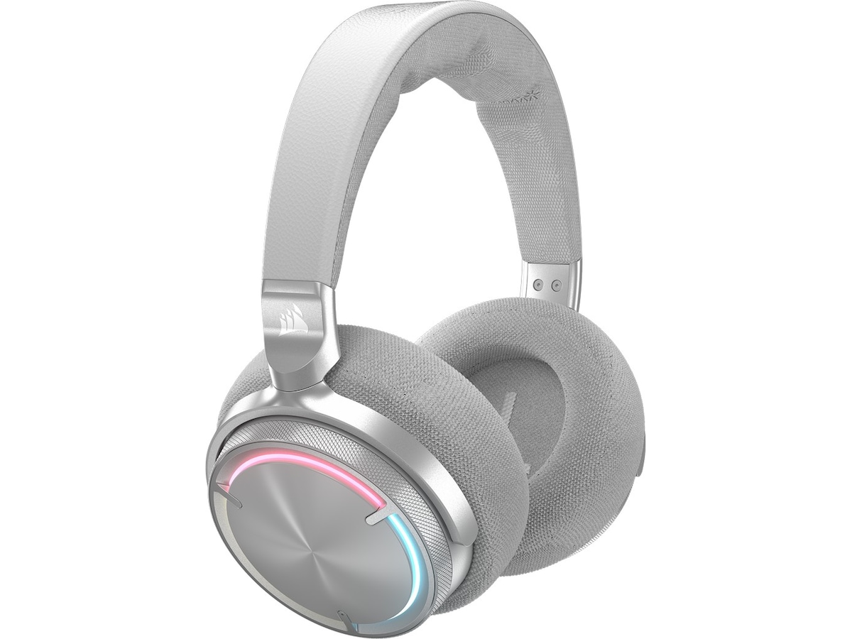Corsair Virtuoso Max trådløst gamingheadset (silver) -B-Grade Demo headset