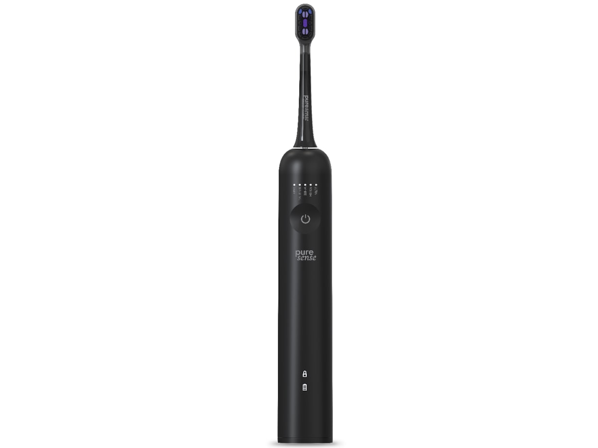 Puresense Dental C Vibrosonic Brilliant Bundle (sort) Elektriske tannbørster