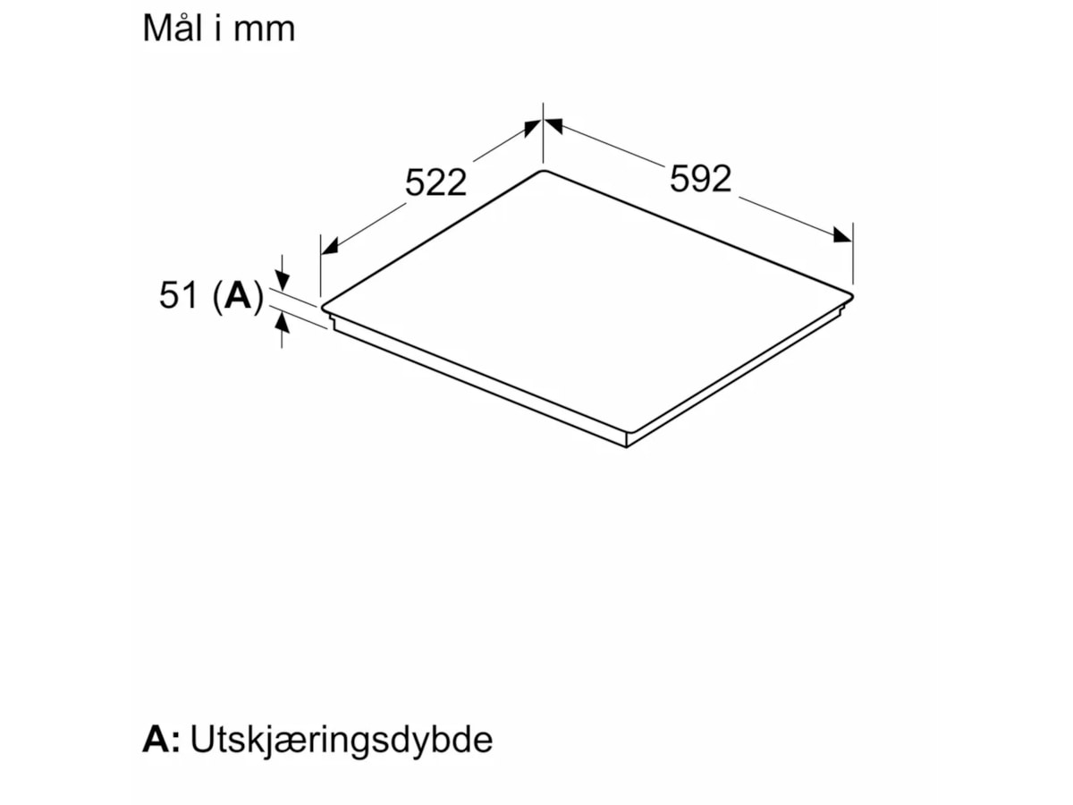 Siemens ED651HSC1E IQ500 Induksjonstopp Induksjonstopp