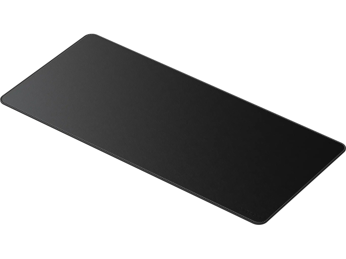 Satechi Vegan-Leather Premium Skrivebordsmatte (sort) Musematte