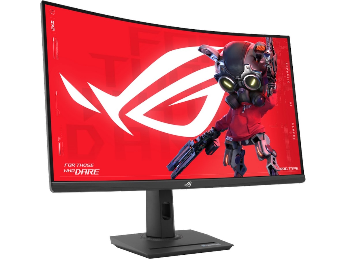 ASUS 32" curved gamingskjerm ROG Strix XG32WCMS -B-Grade Demo skjermer