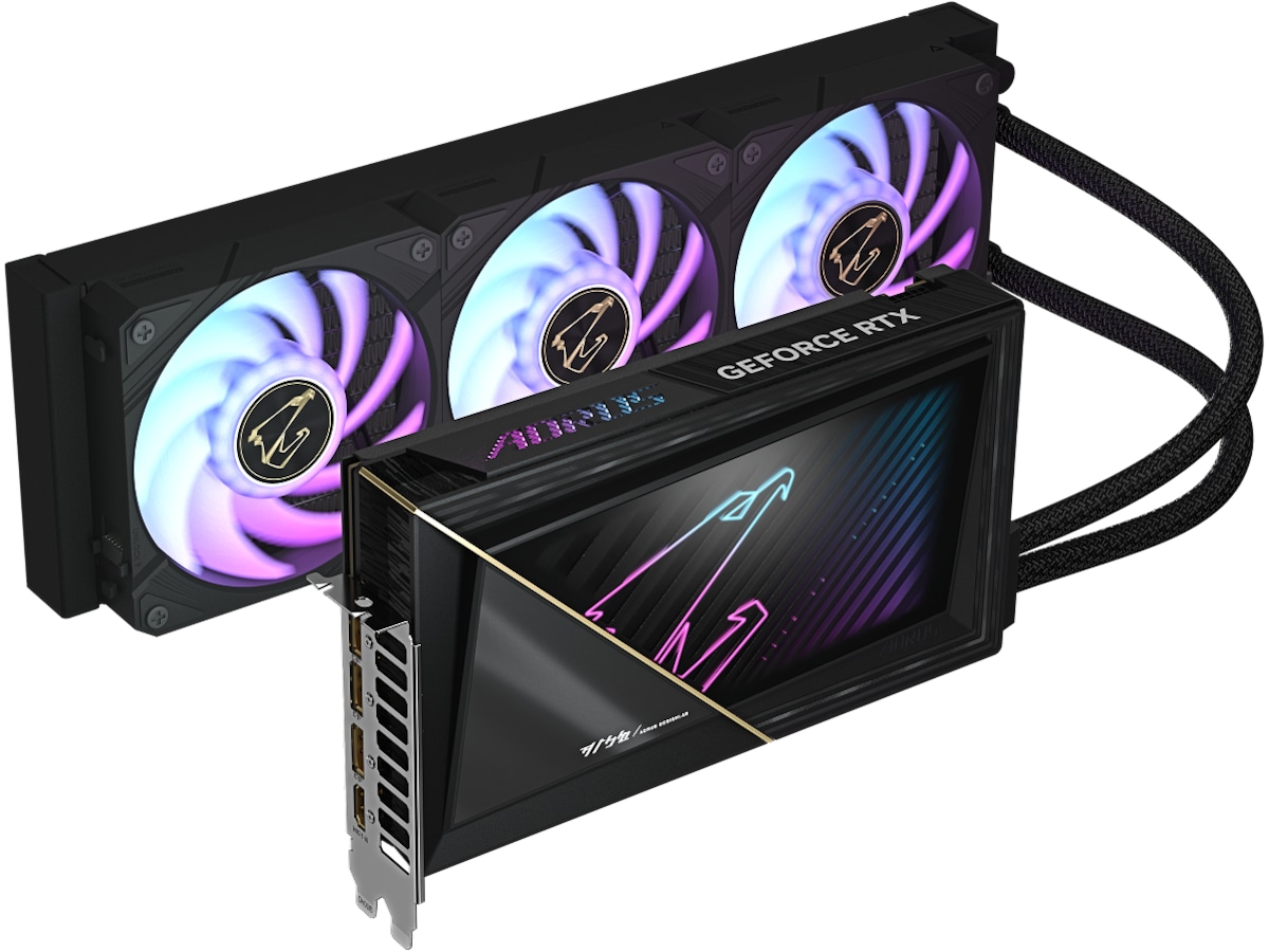 Gigabyte Aorus GeForce RTX 5090 XTREME WATERFORCE Skjermkort