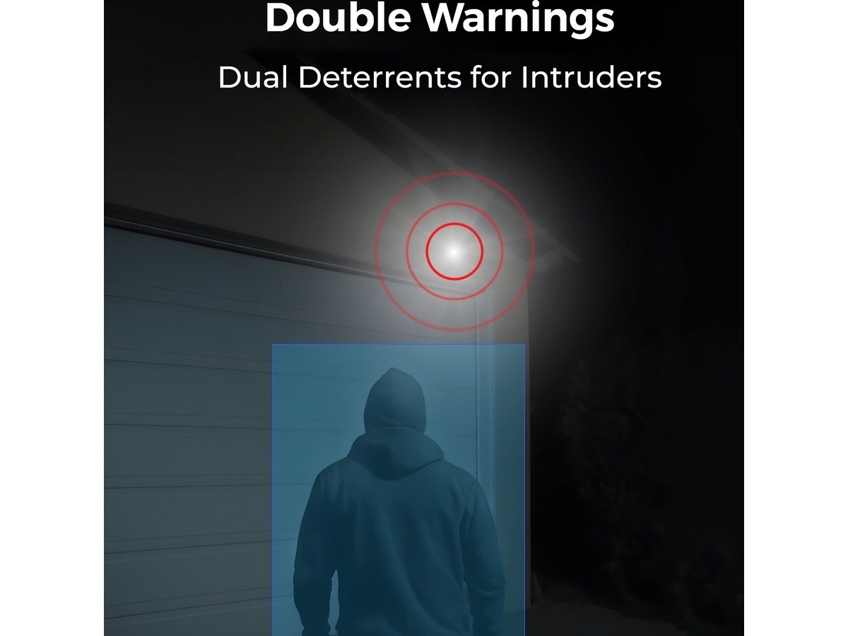 Reolink E1 Outdoor WiFi utendørs overvåkningskamera -B-Grade Demo hjem & fritid