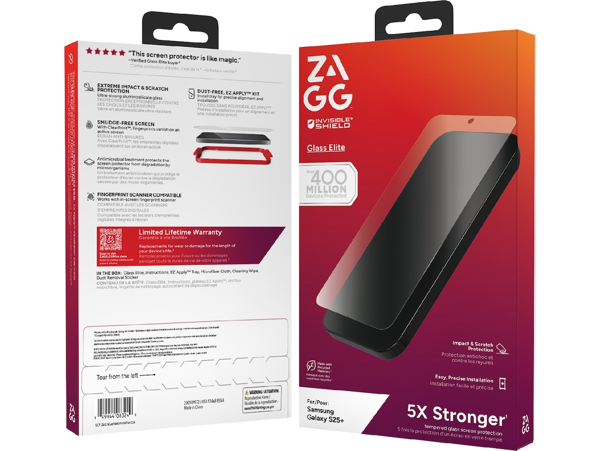 ZAGG Galaxy S25+ Glass Elite Skjermbeskytter Skjermbeskytter