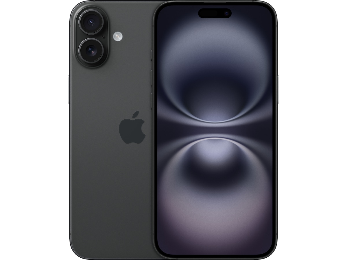 iPhone 16 Plus 128GB  (sort) Demo mobiltelefoner