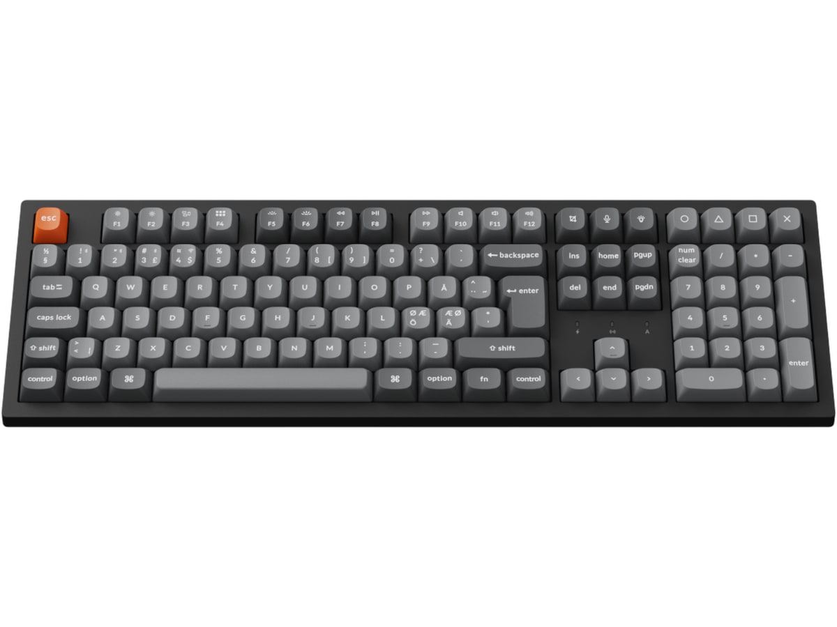 Keychron K10 MAX Trådløst gamingtastatur (super red) Gamingtastatur