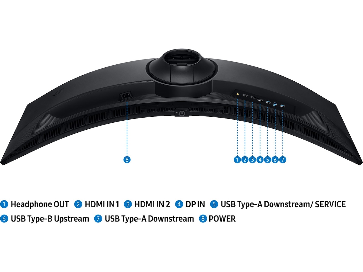 Samsung 49" Odyssey G9 curved gamingskjerm S49FG910 Gamingskjermer