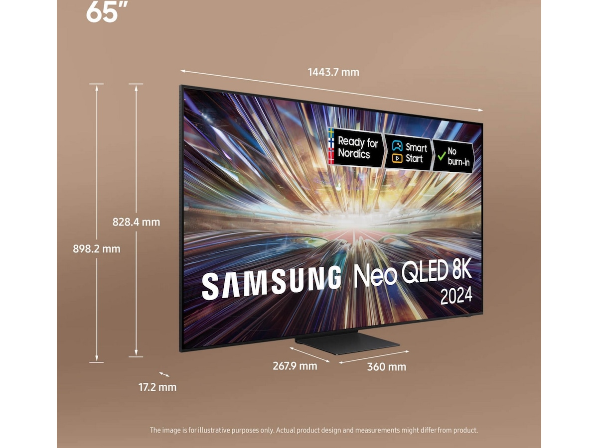 Samsung 65" QN800D 8K Neo QLED Mini LED TV TQ65QN800D -B-Grade Demo TV/projektor