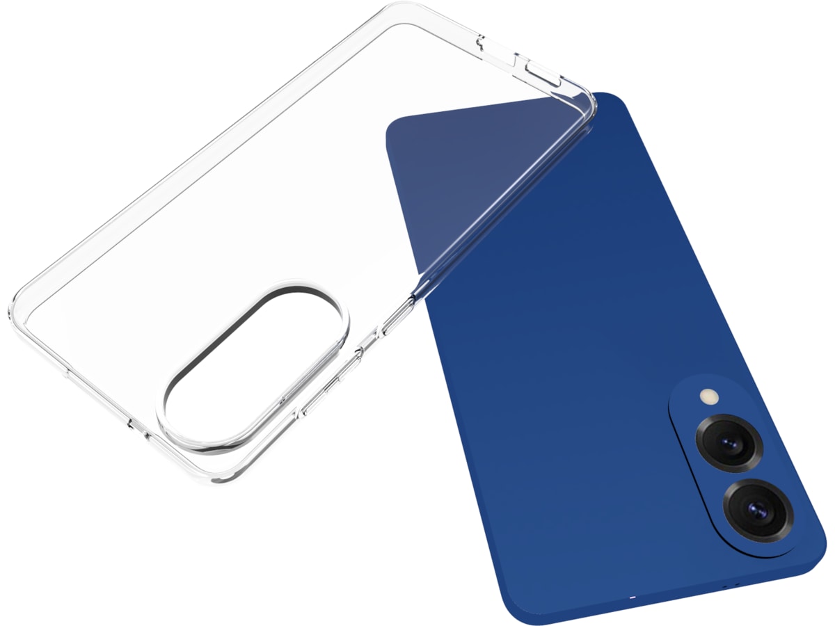 iiglo Galaxy S25 Edge Clear Case (gjennomsiktig) Mobildeksel