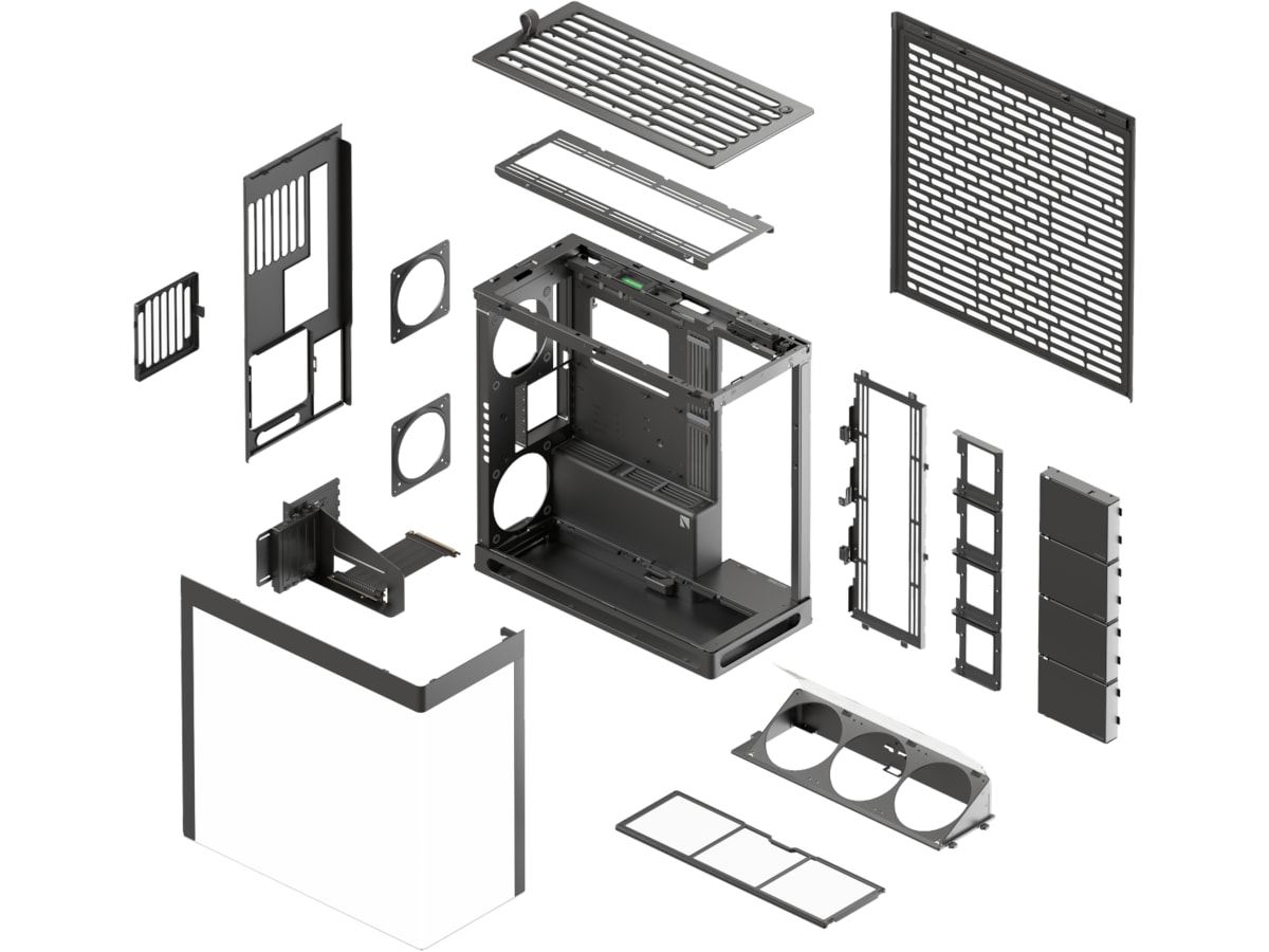 HAVN HS 420 VGPU Mid Tower (sort) Midi tower