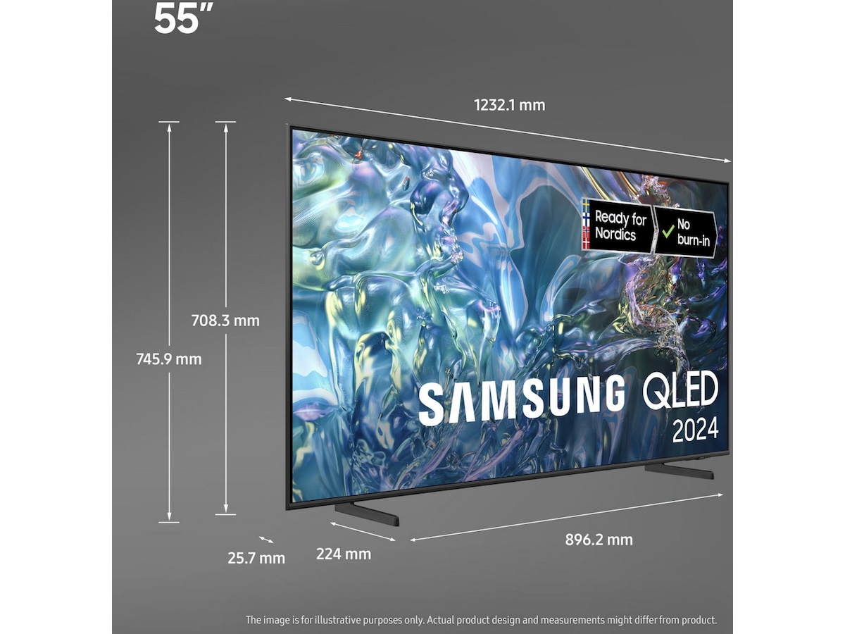 Samsung 55" Q60D QLED 4K TV TQ55Q60D -B-Grade Demo TV/projektor