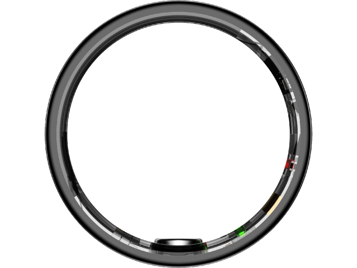 Haale II Smart Ring str. 8 (matt sort) Smart ring