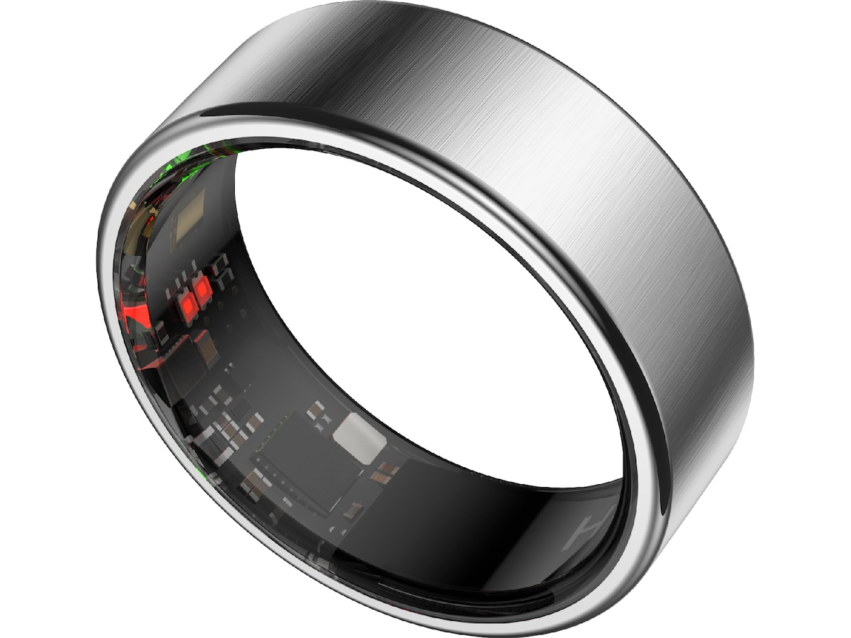 Haale II Smart Ring str. 10 (børstet sølv) Smart ring