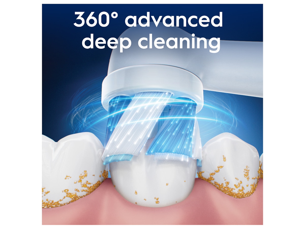 Oral-B iO Ultimate Clean Børstehoder 3 stk (hvit) Tannbørstehoder