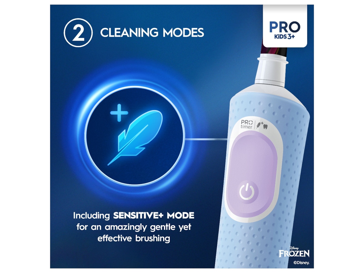 ORAL-B Vitality Pro Kids Elektrisk tannbørste (frozen) Elektriske tannbørster