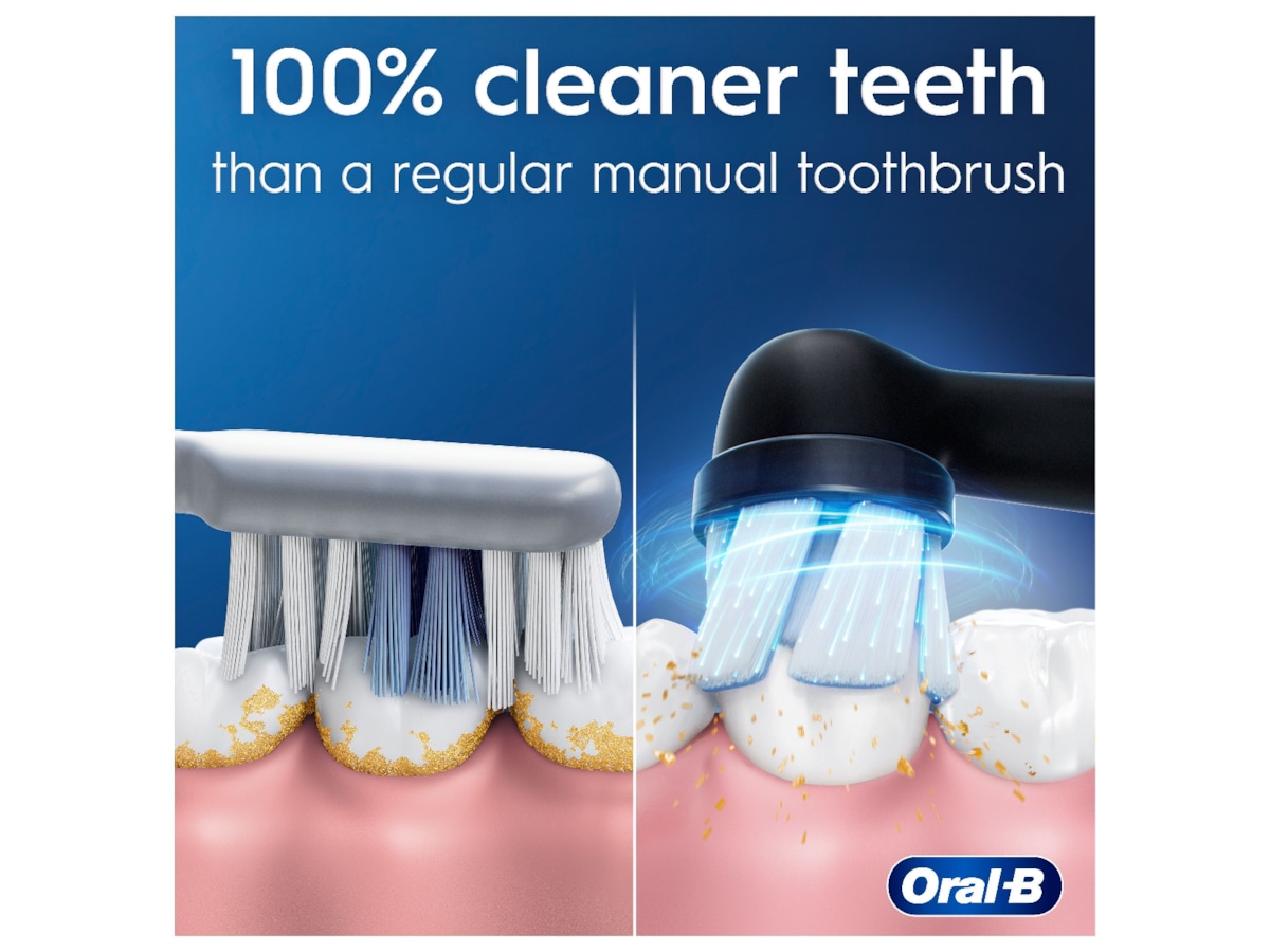 ORAL-B iO2 Series Elektrisk tannbørste (Night Black) Elektriske tannbørster