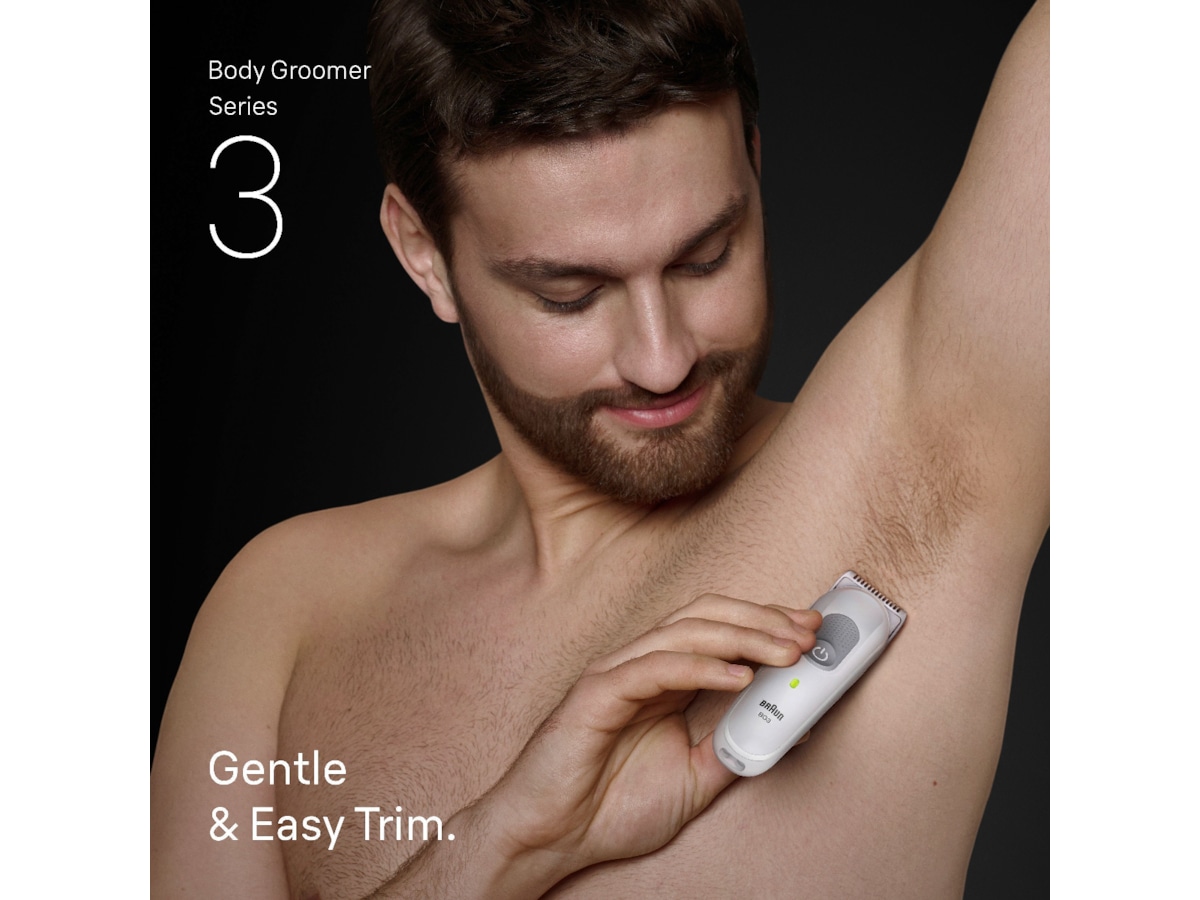 Braun Series 3 Kroppstrimmer (grå) Barbermaskiner