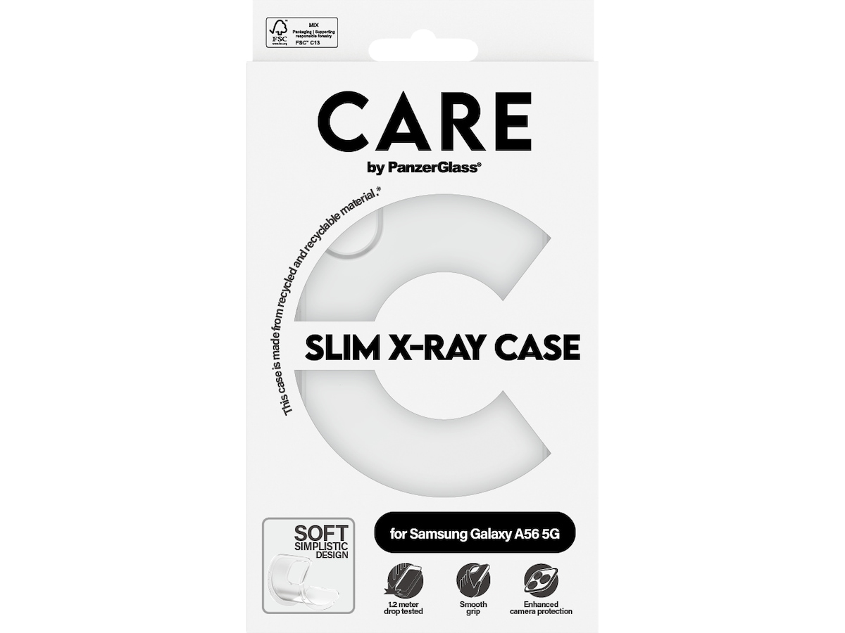 PanzerGlass CARE Galaxy A56 5G Fashion silikondeksel (gjennomsiktig) Mobildeksel