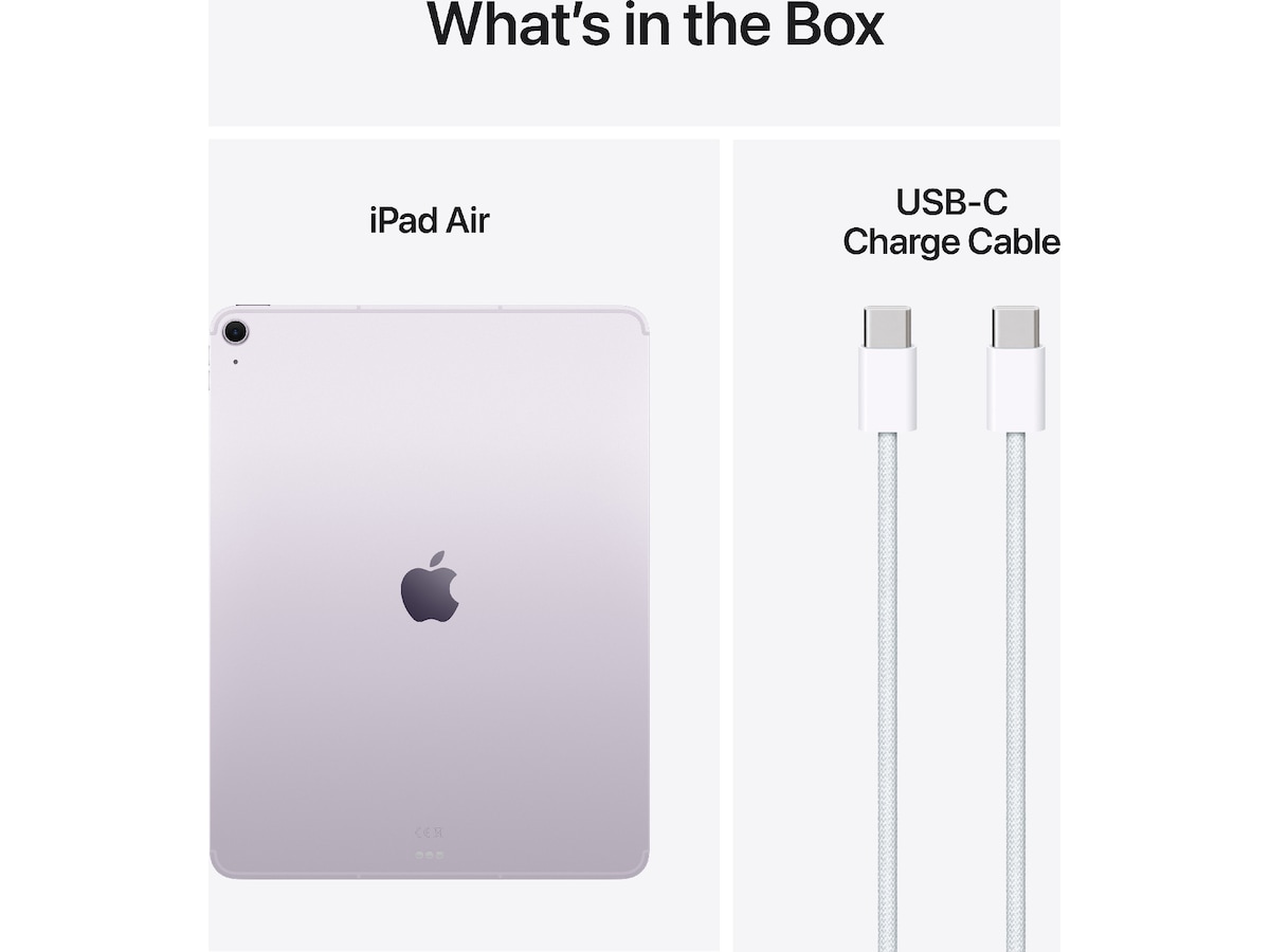 iPad Air 13" (2025) 128GB 5G (lilla) Nettbrett / iPad