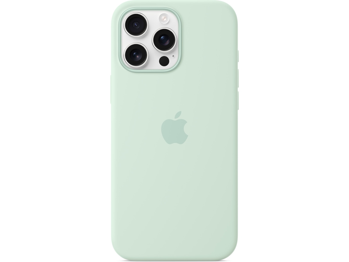 Apple iPhone 16 Pro Max Silikondeksel (akvamarin) Mobildeksel