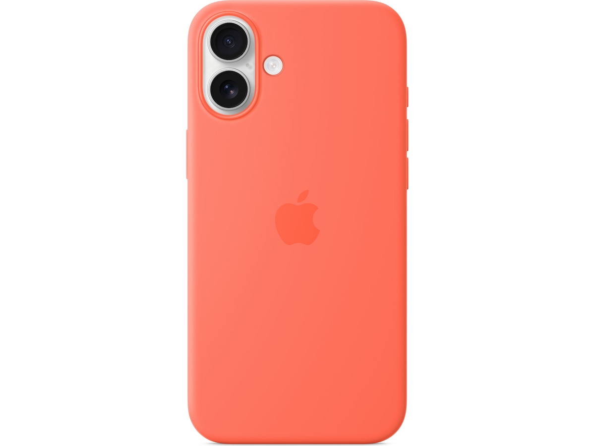 Apple iPhone 16 Plus Silikondeksel (mandarin) Mobildeksel