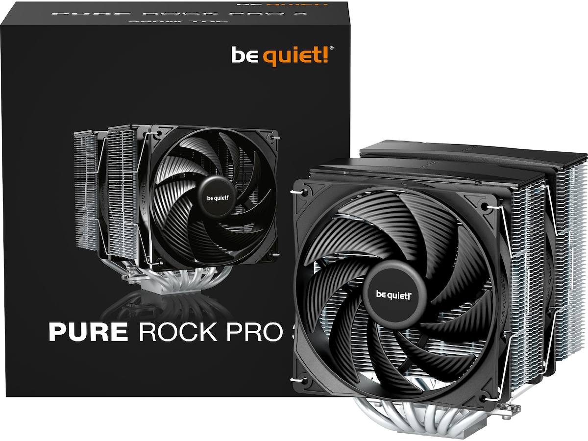 be quiet! Pure Rock Pro 3 CPU Kjøler CPU - Luftkjøling