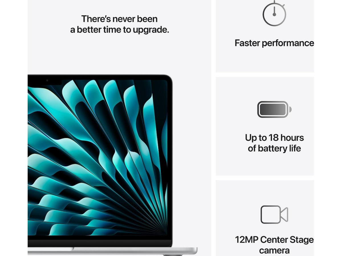 MacBook Air 13" M4 (2025) 512GB (sølv) PC - Bærbar / laptop