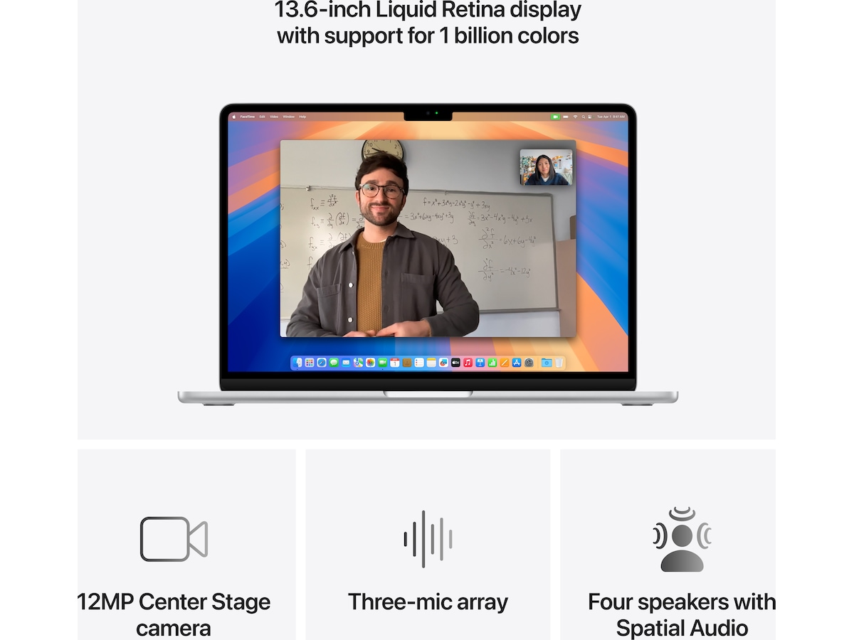 MacBook Air 13" M4 (2025) 512GB (sølv) PC - Bærbar / laptop