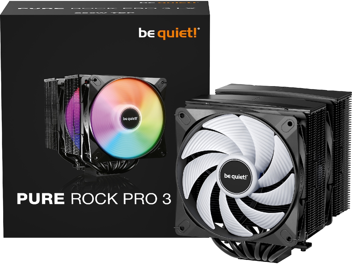 be quiet! Pure Rock Pro 3 LX CPU Kjøler CPU - Luftkjøling