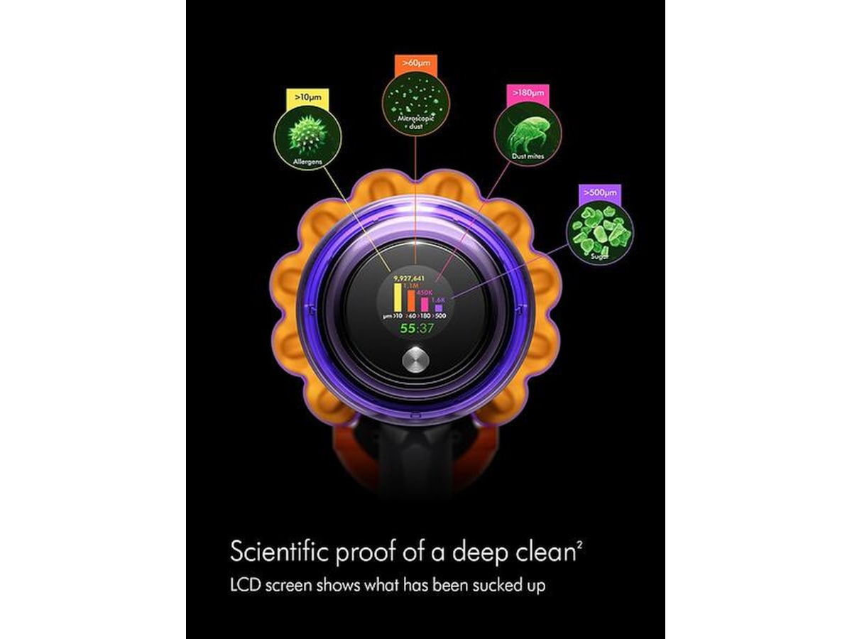 Dyson V12 Detect Slim Absolute trådløs støvsuger Trådløse støvsugere