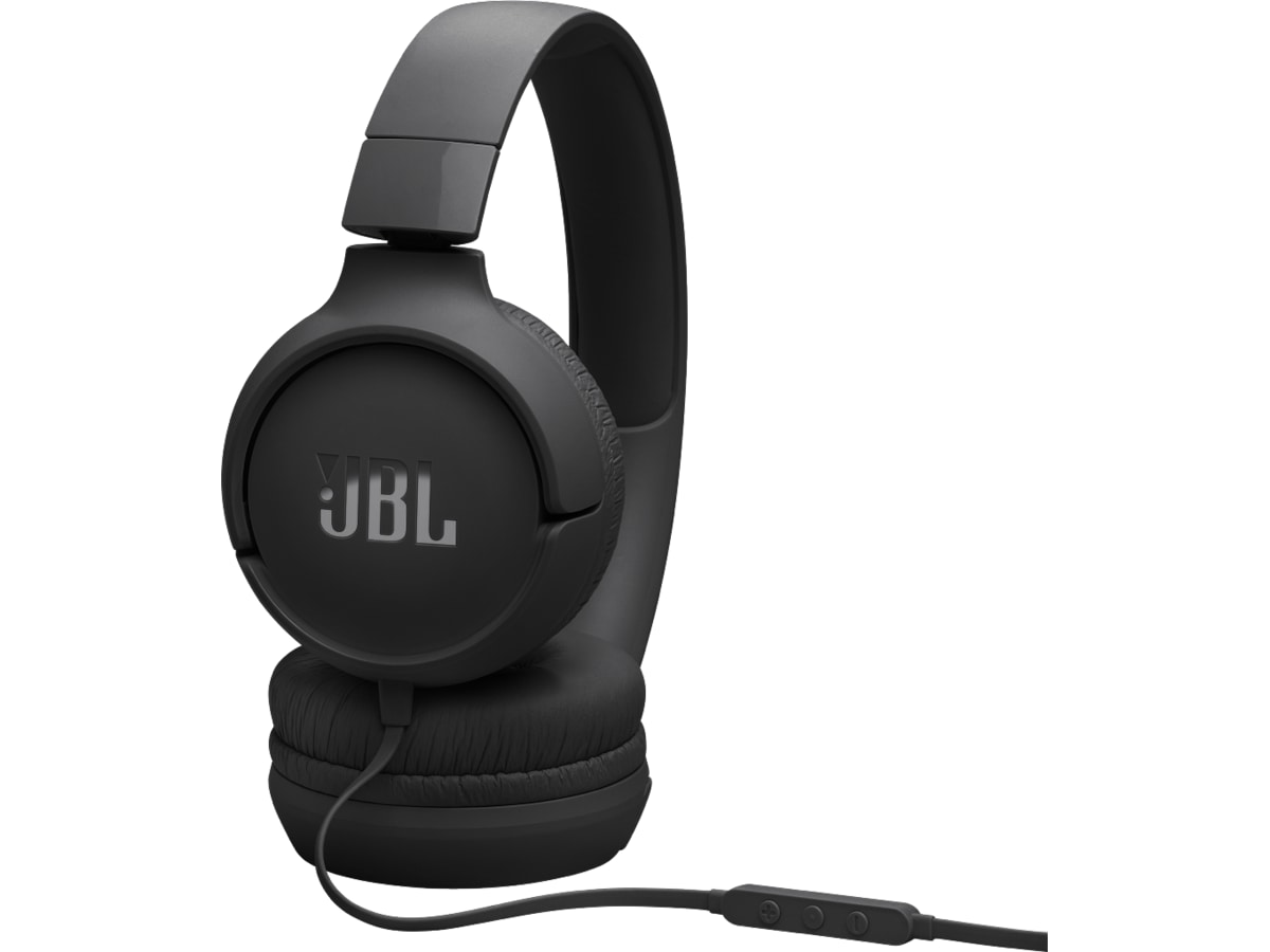 JBL Tune 520C USB-C Headset, on-ear (sort) Hodetelefoner