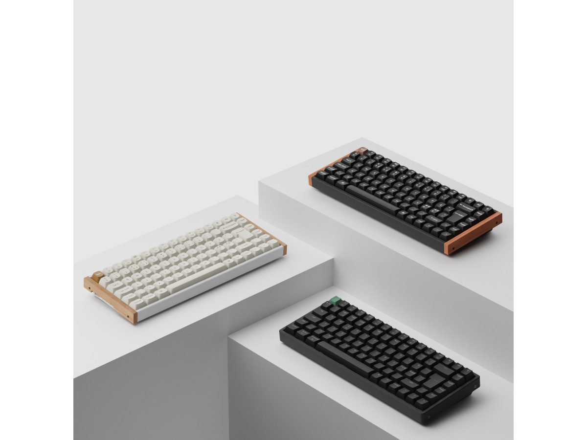 Keychron K2 HE QMK trådløst gamingtastatur (sort) -B-Grade Demo tastatur