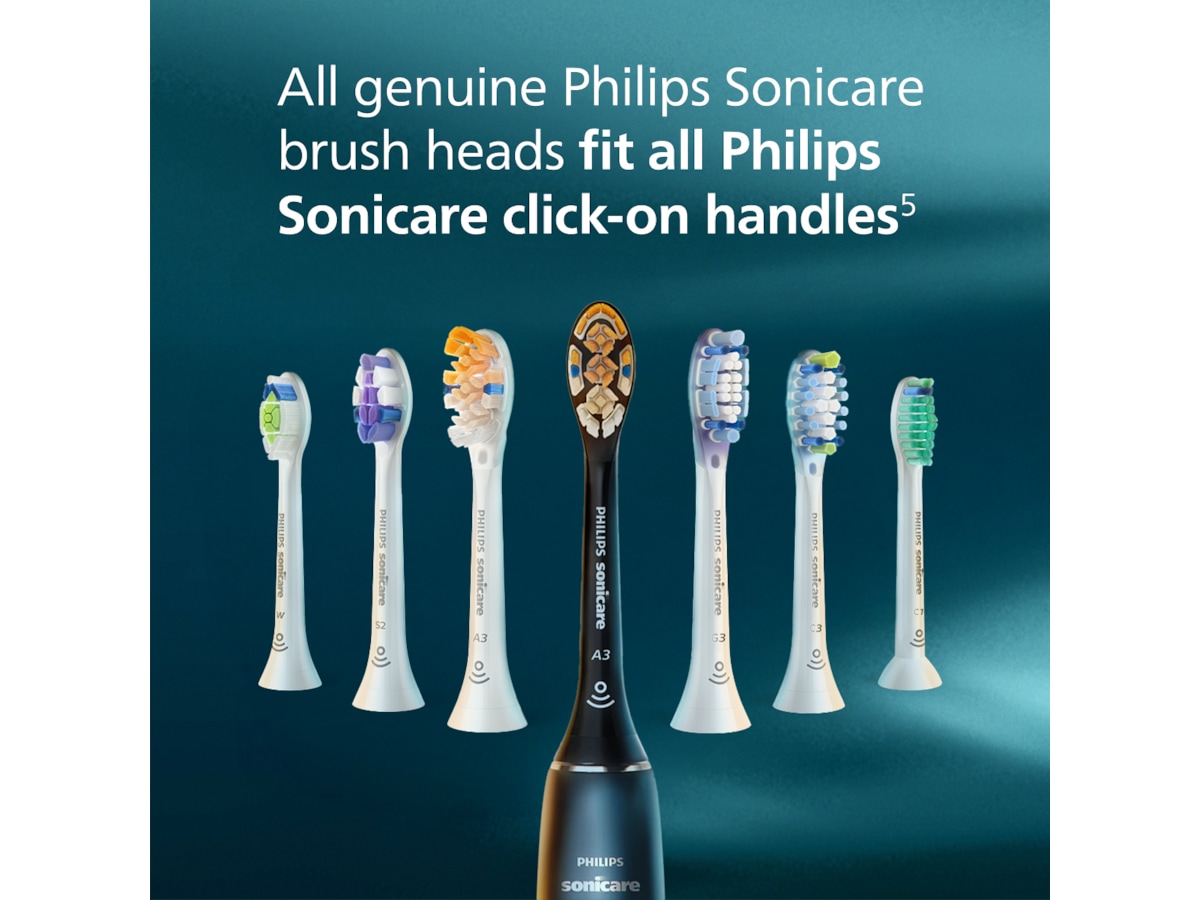 Philips Sonicare G3 Premium Gum Care tannbørstehoder (5 pack, sort) Tannbørstehoder